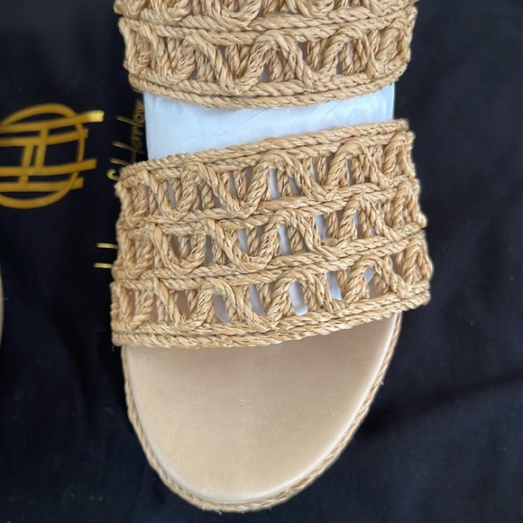 House of Harlow 1960 x REVOLVE Birdie Heel in Natural NWT - Picture 4 of 9